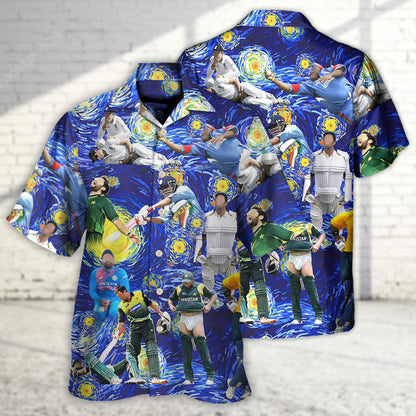 Cricket Sport Funny Play Amazing Style - Hawaiian Shirt 