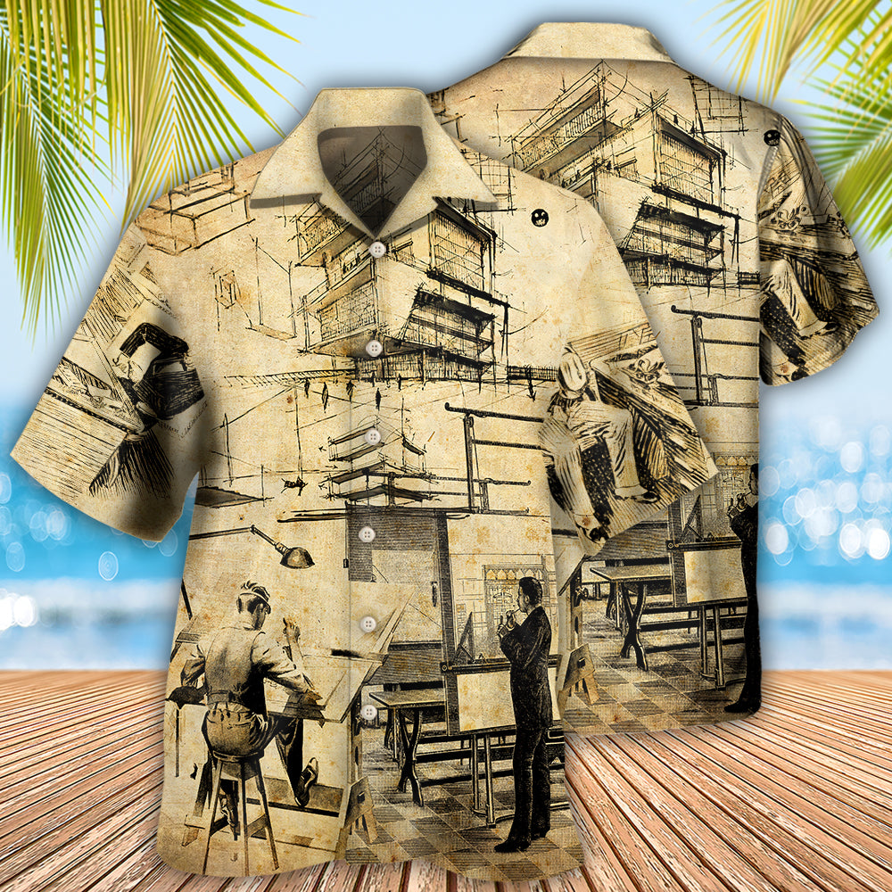 Architect - A Day In The Life Of An Architect - Hawaiian Shirt 