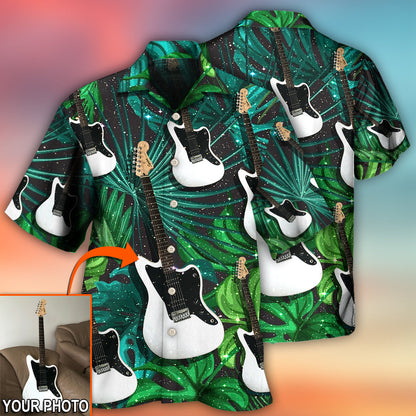 Guitar Various Style Tropical Custom Photo - Hawaiian Shirt 