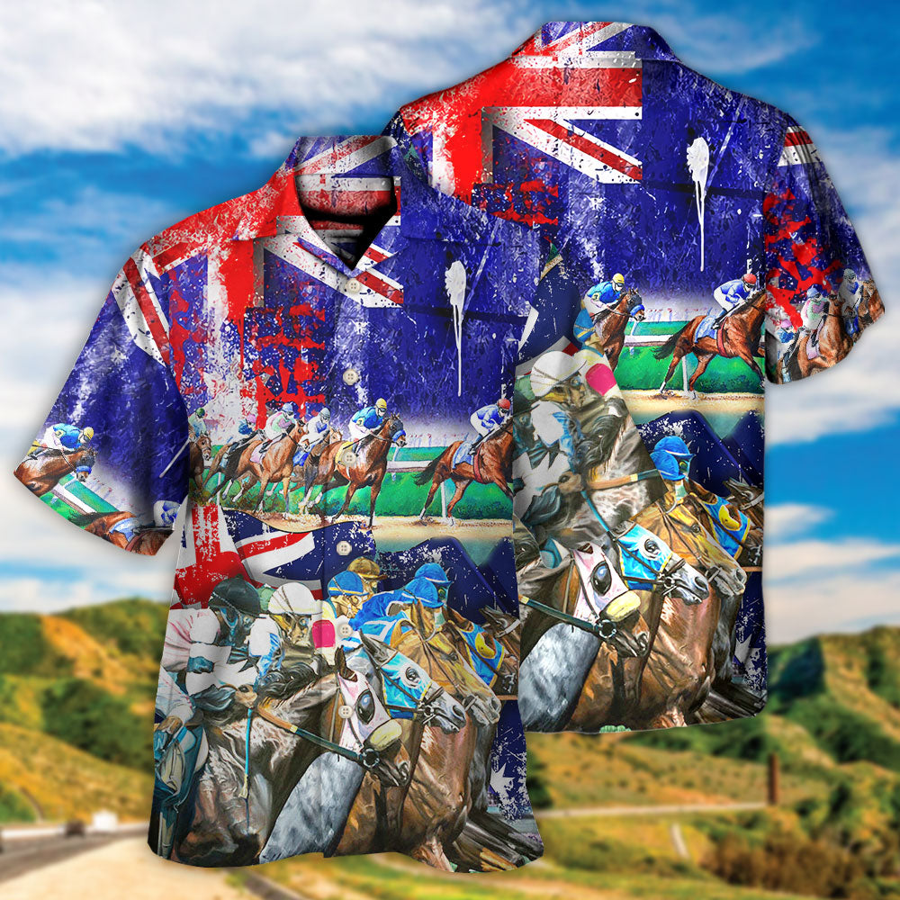 Australia Horse Racing Lover - Hawaiian Shirt 