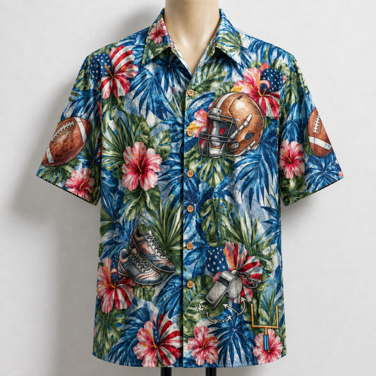 Football America 4th July 250 Years Anniversary Premium Unisex Hawaiian Shirt For Men and Women