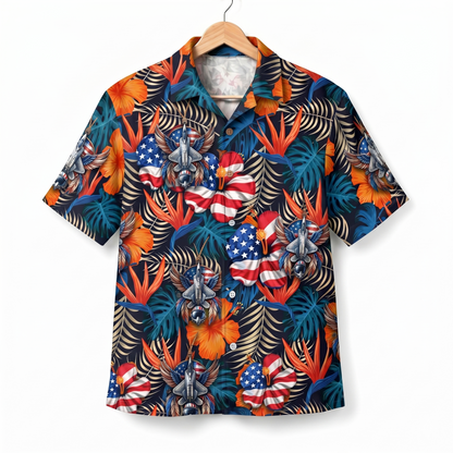 Air Force Patriotic Veteran 250 Years America Premium Unisex Hawaiian Shirt For Men and Women