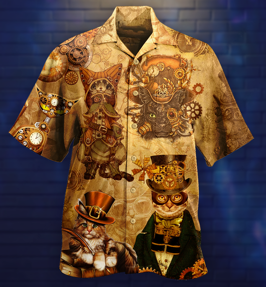 Cat Luxury Style - Hawaiian Shirt 