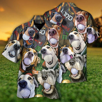 Golf Beach Sports Dog Beach Golf - Hawaiian Shirt 