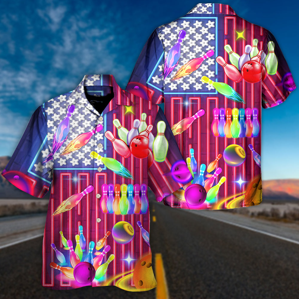 Bowling Independence Day Stunning - Unisex Hawaiian Shirt For Men and Women