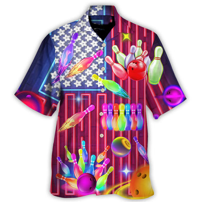 Bowling Independence Day Stunning - Unisex Hawaiian Shirt For Men and Women