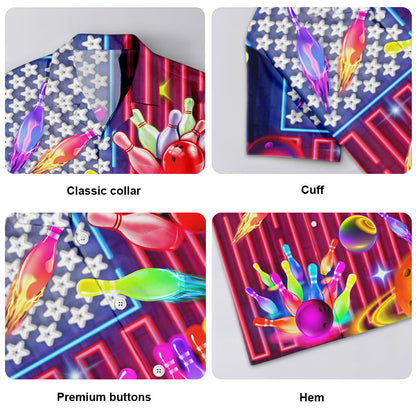 Bowling Independence Day Stunning - Unisex Hawaiian Shirt For Men and Women