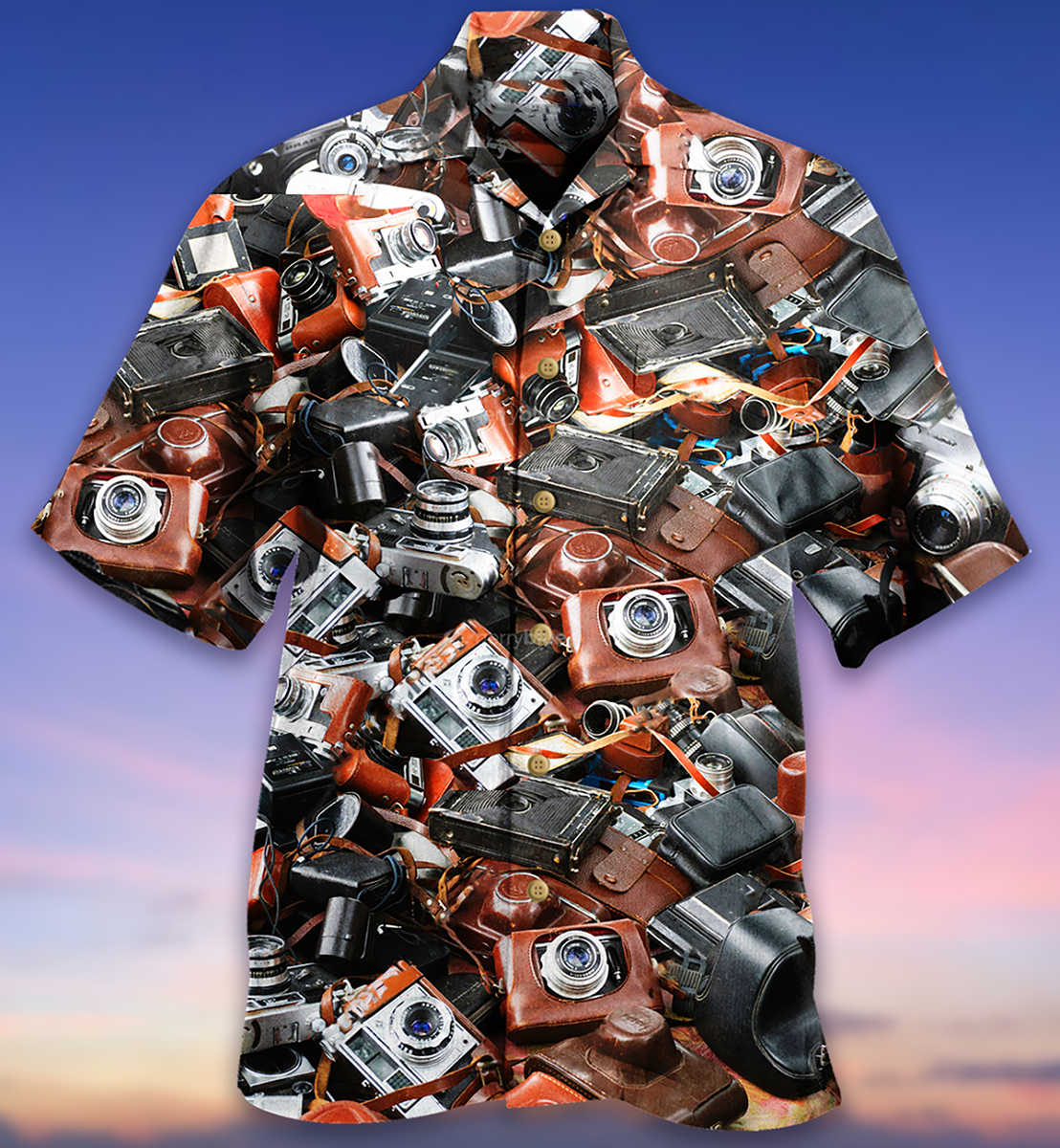 Camera Retro Love Life - Hawaiian Shirt 