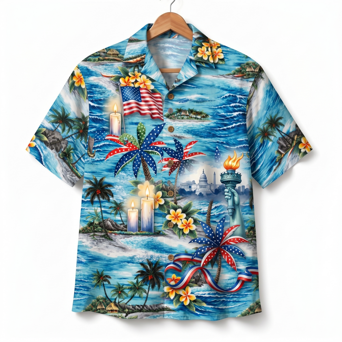 Patriots DayVeteran 250 Years America Premium Unisex Hawaiian Shirt For Men and Women
