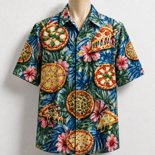Pizza Lover America 4th July 250 Years Anniversary Premium Unisex Hawaiian Shirt For Men and Women