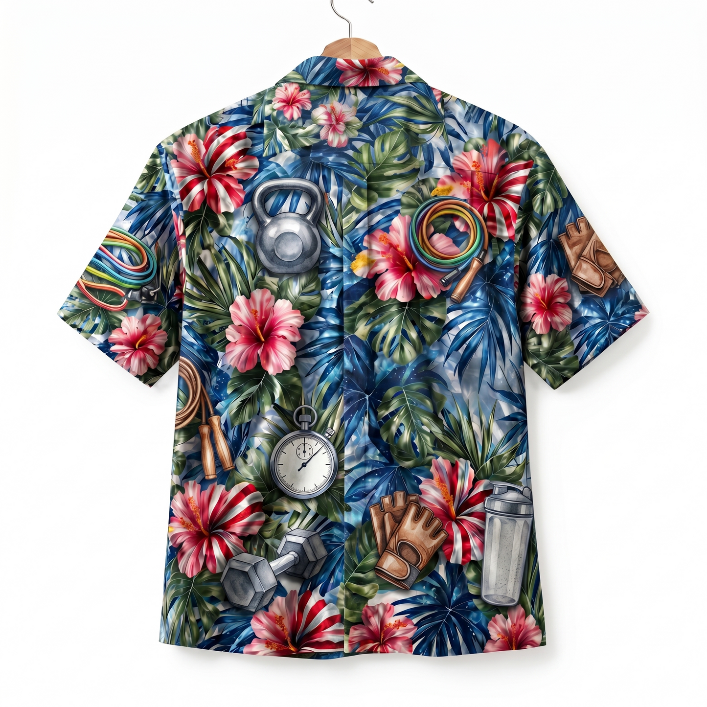 Fitness America 4th July 250 Years Anniversary Premium Unisex Hawaiian Shirt For Men and Women