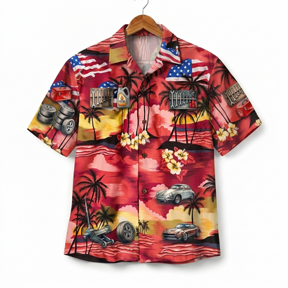 Garage Life America 4th July 250 Years Anniversary Premium Unisex Hawaiian Shirt For Men and Women