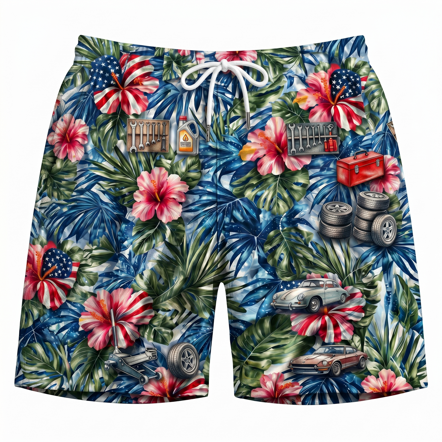 Garage Life America 4th July 250 Years Anniversary Premium Unisex Hawaiian Shirt For Men and Women