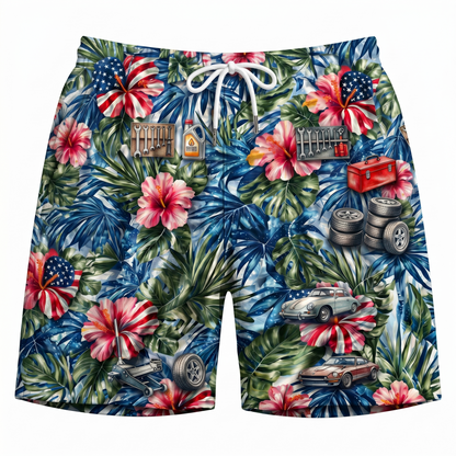 Garage Life America 4th July 250 Years Anniversary Premium Unisex Hawaiian Shirt For Men and Women