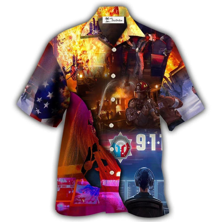 Hawaiian Shirt / Adults / S Firefighter 911 So Important - Hawaiian Shirt 