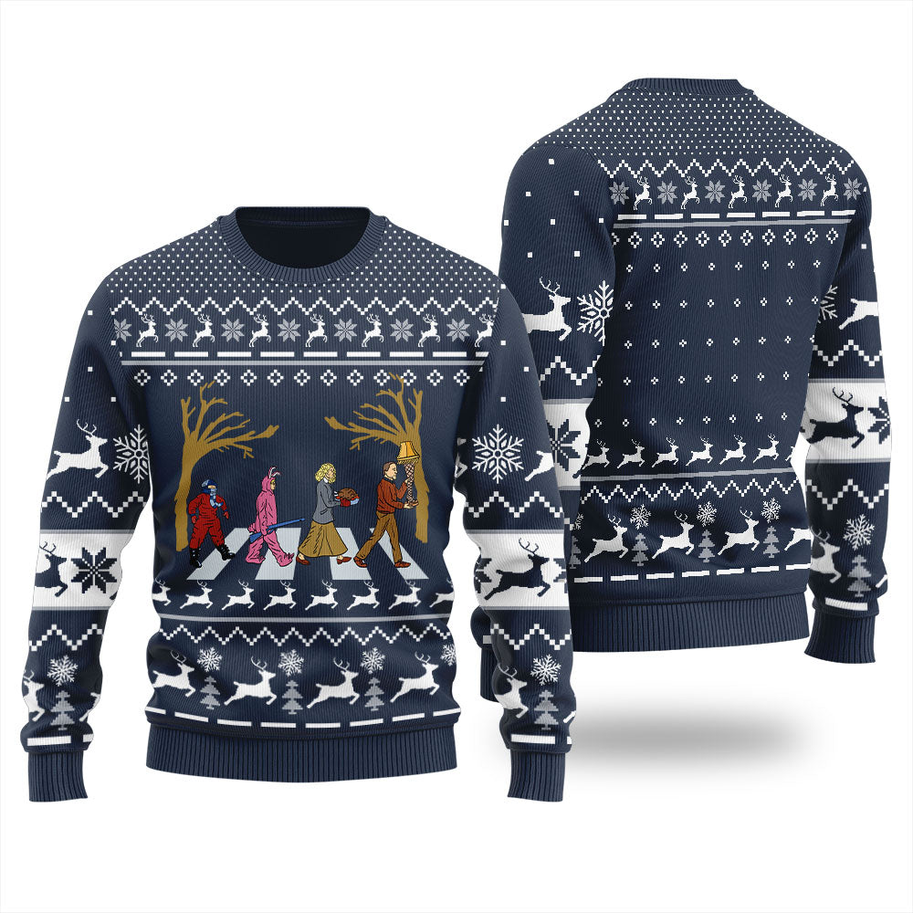 A Christmas Story Road Men's Ugly Christmas Sweater