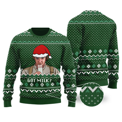 A Clockwork Orange Christmas Sweater Forest Green
