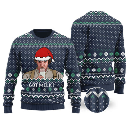 A Clockwork Orange Christmas Sweater Navy