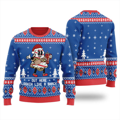 A Snack Cake Men's Ugly Christmas Sweater