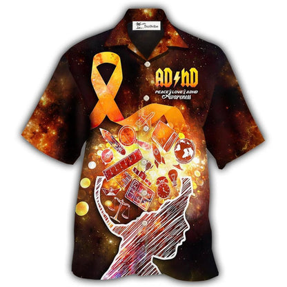 Hawaiian Shirt / Adults / S ADHD Awareness In life - Hawaiian Shirt 
