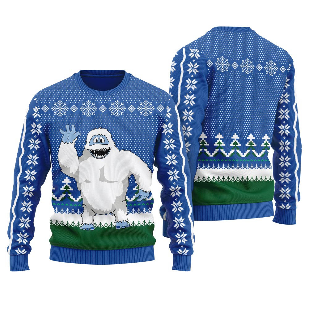 Abominable Snowman Christmas Sweater