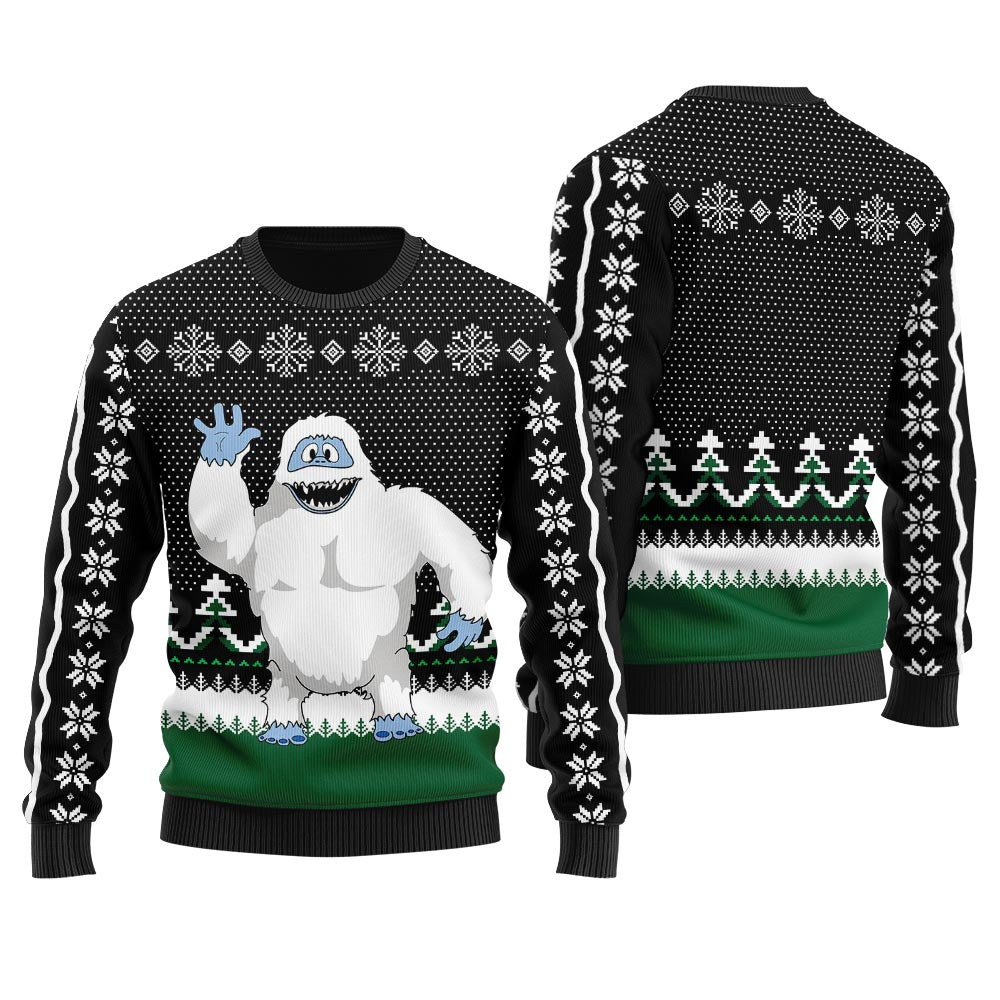 Abominable Snowman Christmas Sweater
