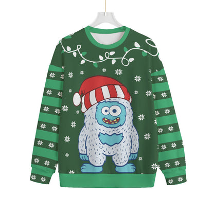 Abominable Snowman Yeti Women's Plus Size Ugly Christmas Sweater