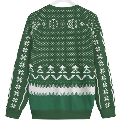 Abominable Yeti Men's Plus Size Christmas Sweater