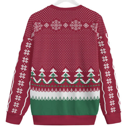 Abominable Yeti Men's Plus Size Christmas Sweater