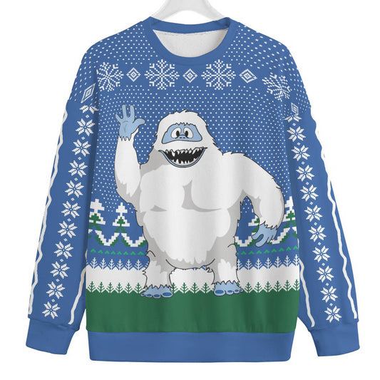 Abominable Yeti Men's Plus Size Christmas Sweater