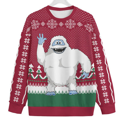 Abominable Yeti Men's Plus Size Christmas Sweater