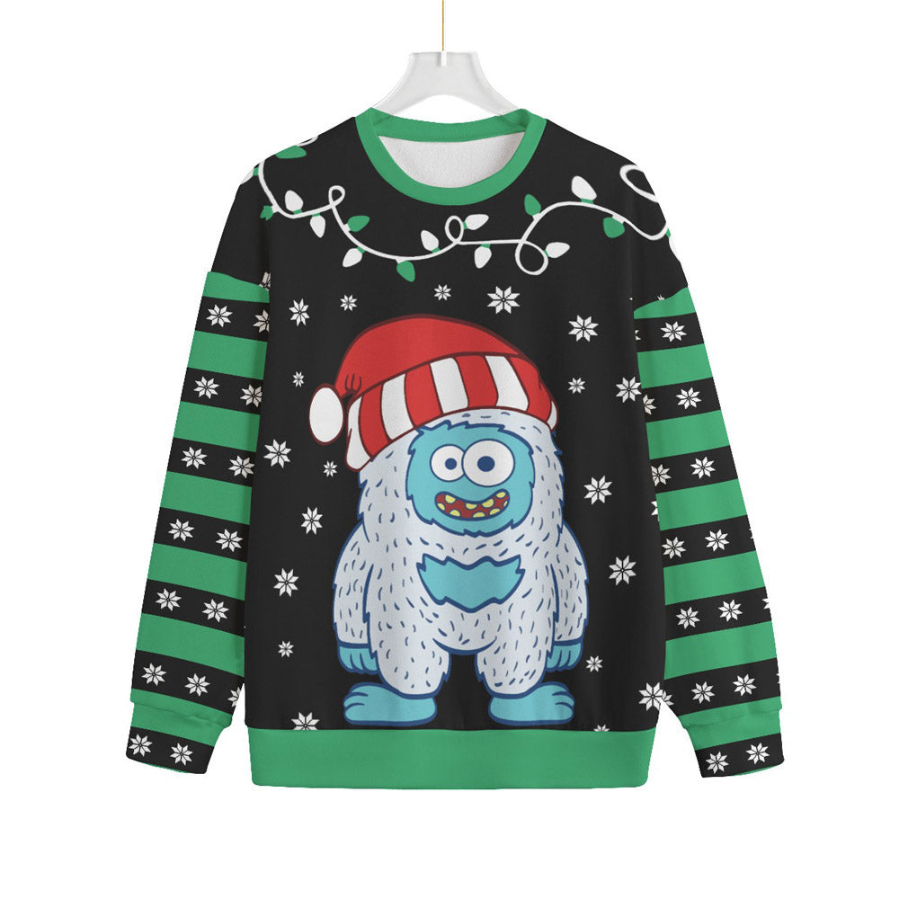 Abominable Yeti Plus Size Ugly Christmas Sweater