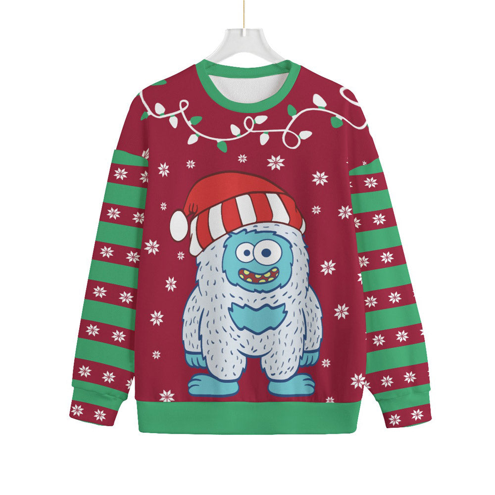 Abominable Yeti Plus Size Ugly Christmas Sweater
