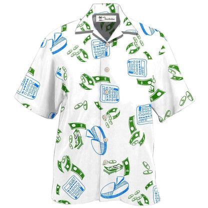Hawaiian Shirt / Adults / S Accountant Money Chart Basic - Hawaiian Shirt 