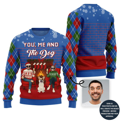 Adorable Custom Face Xmas Sweater