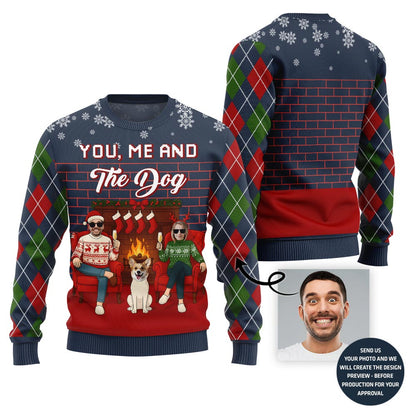 Adorable Custom Face Xmas Sweater
