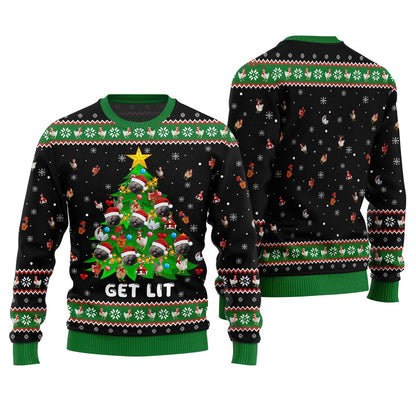 Adorable Custom Pet Ugly Christmas Sweater For Animal Lovers