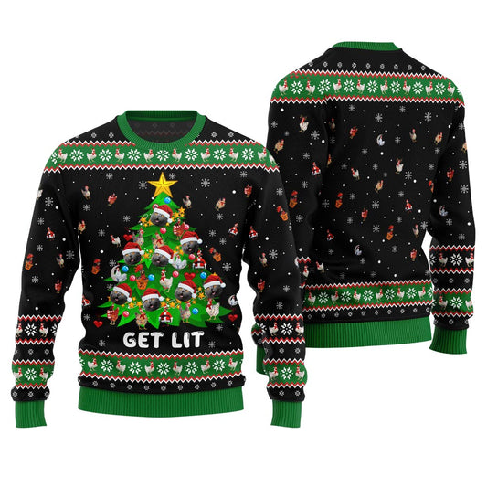 Adorable Custom Pet Ugly Christmas Sweater For Animal Lovers
