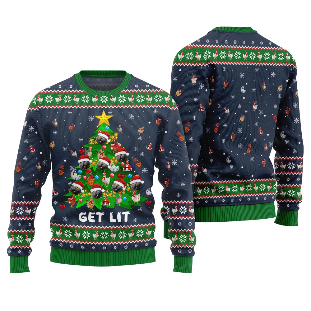Adorable Custom Pet Ugly Christmas Sweater For Animal Lovers