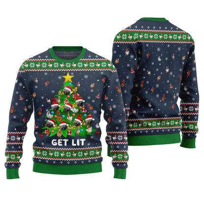 Adorable Custom Pet Ugly Christmas Sweater For Animal Lovers