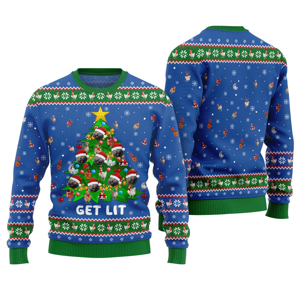 Adorable Custom Pet Ugly Christmas Sweater For Animal Lovers