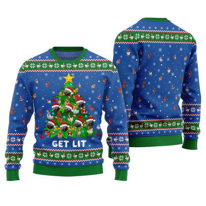 Adorable Custom Pet Ugly Christmas Sweater For Animal Lovers