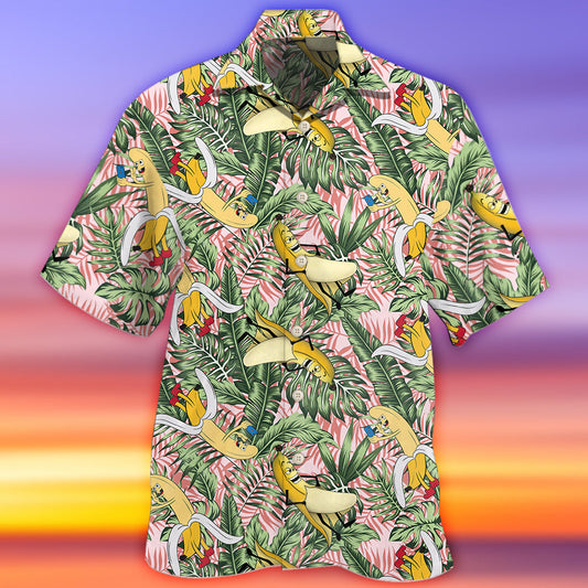 Fruit Banana Adult Humor - Hawaiian Shirt 