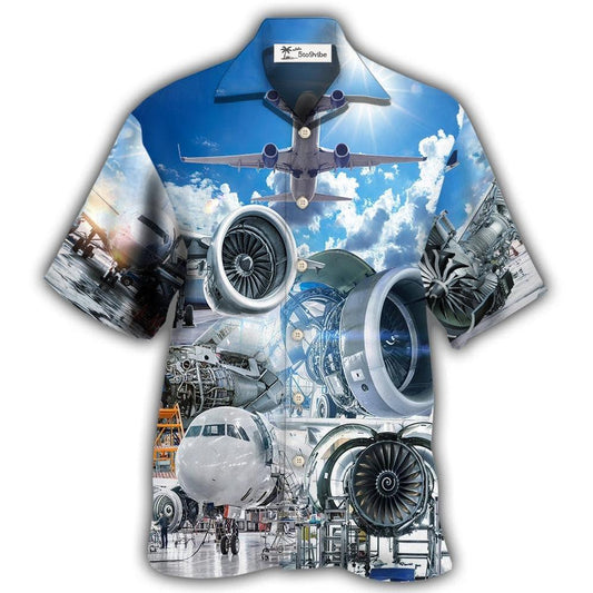 Hawaiian Shirt / Adults / S Engineer Aeronautical Engineering - Hawaiian Shirt 