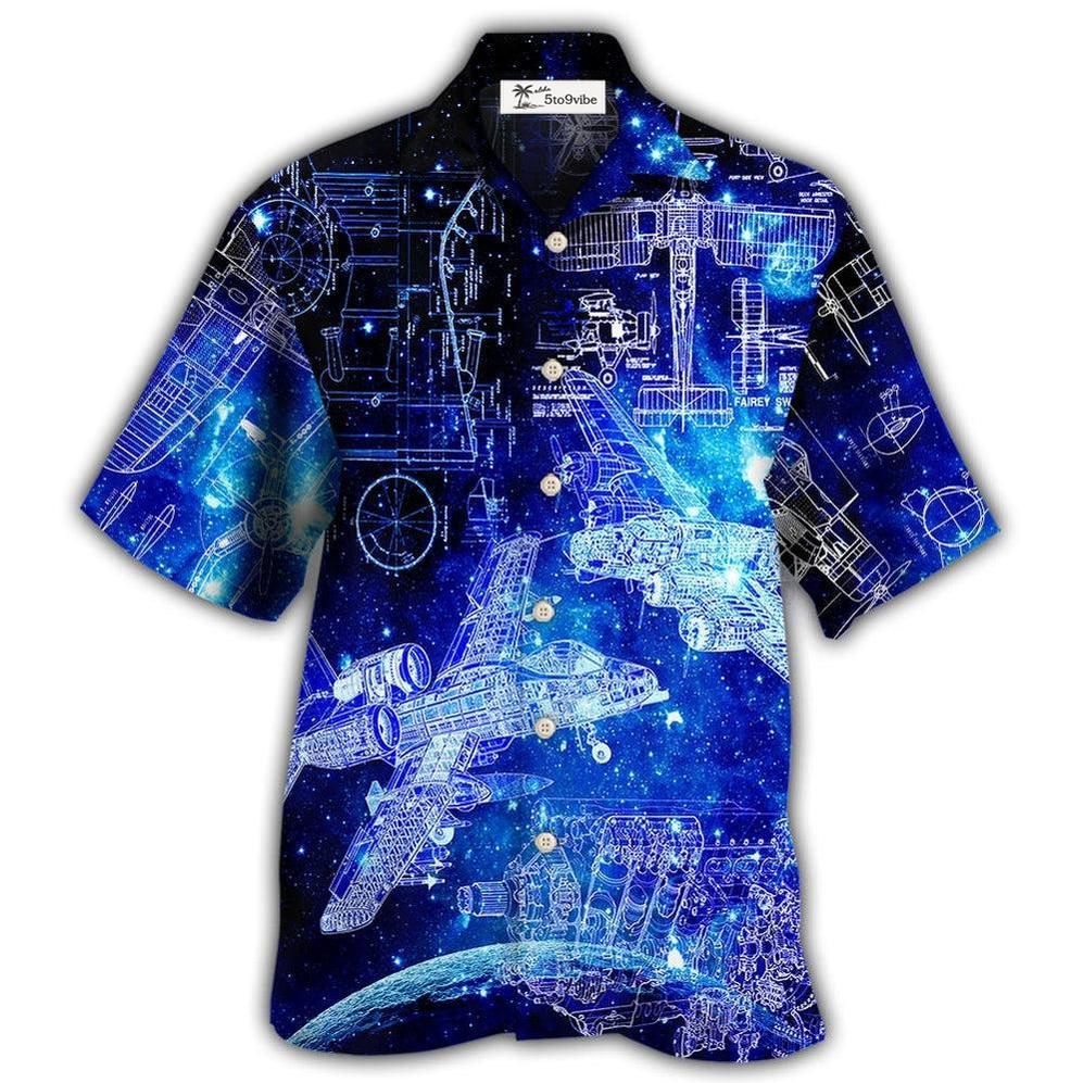 Hawaiian Shirt / Adults / S Engineer Aerospace Style - Hawaiian Shirt 