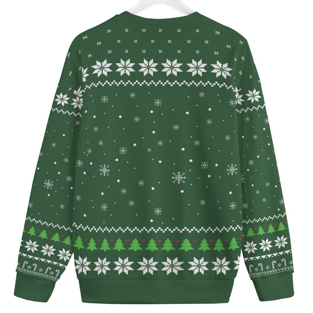 African American Santa Barry Wood Mens Big And Tall Christmas Sweater