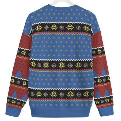African American Santa Claus Plus Size Ugly Christmas Sweater
