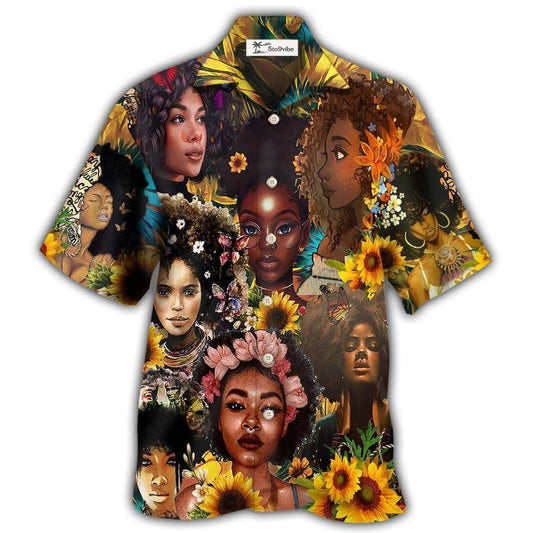 Hawaiian Shirt / Adults / S Black Women Is Strong - Hawaiian Shirt 