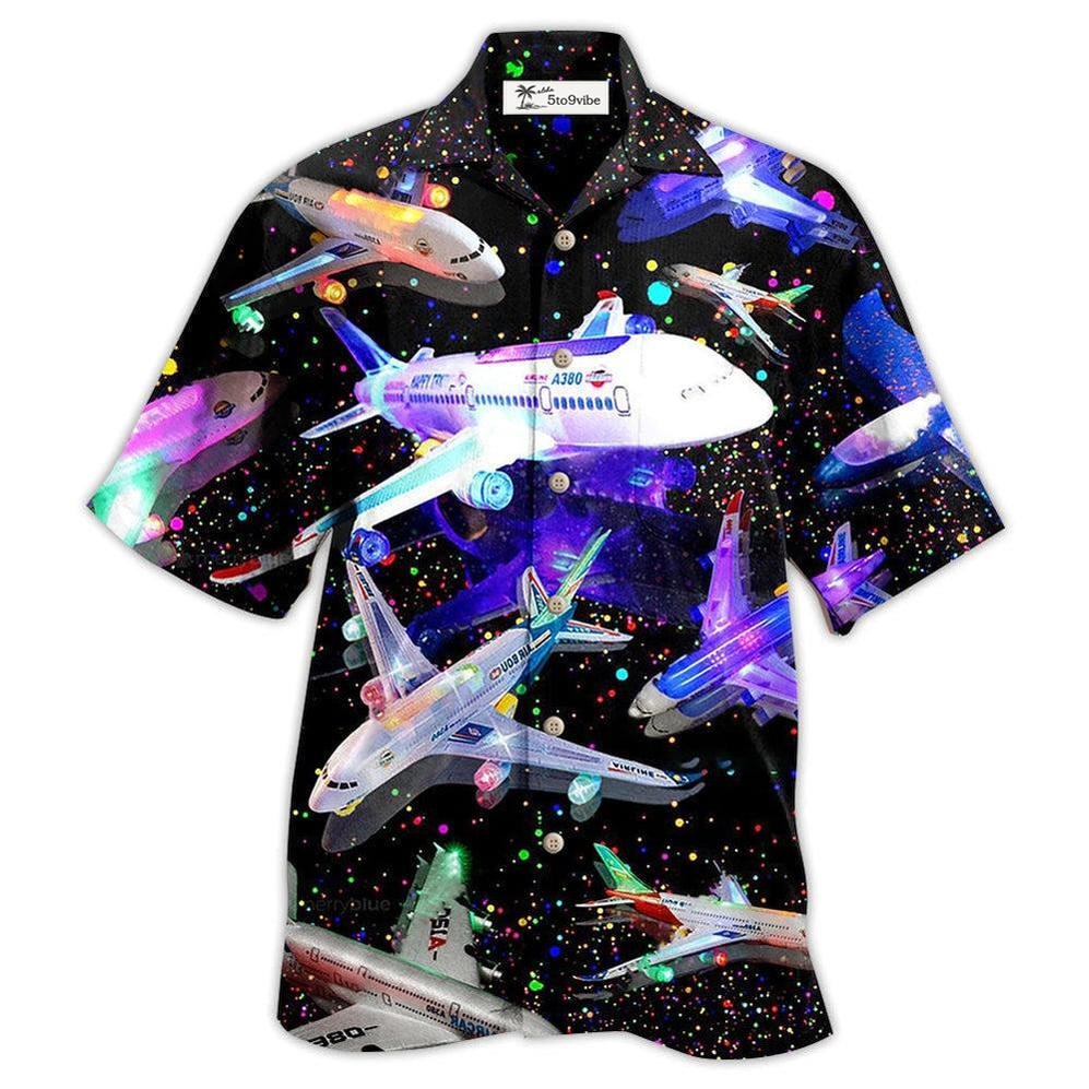 Hawaiian Shirt / Adults / S Airplane Fly To Dreams - Hawaiian Shirt 