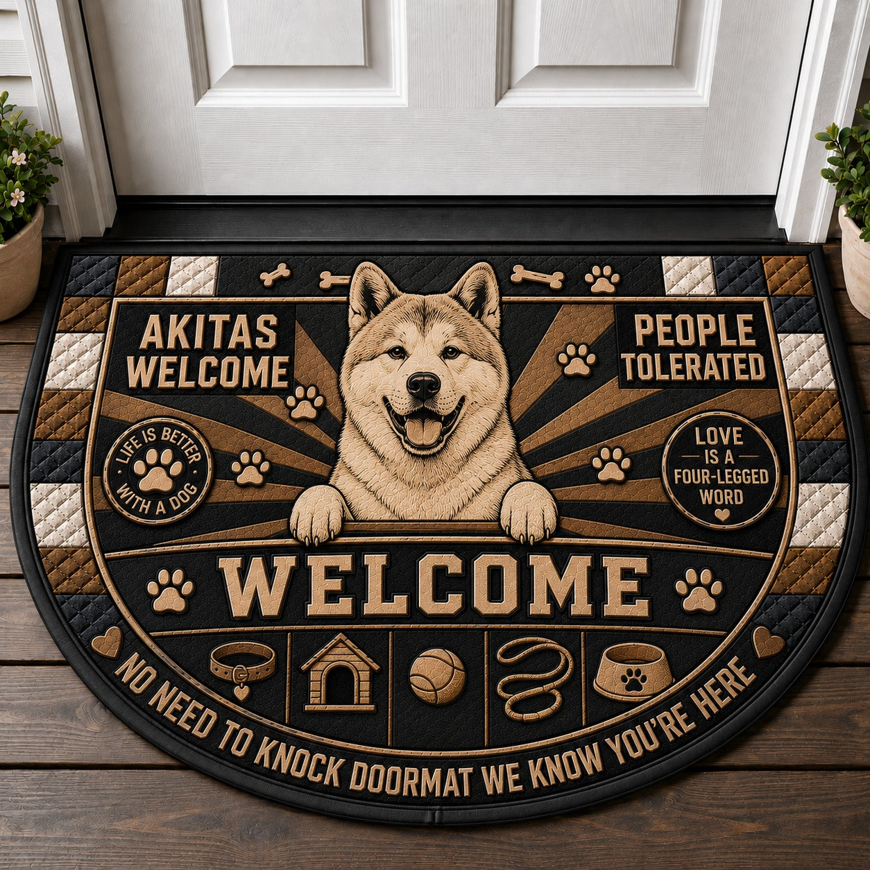 Alfombra personalizada de bienvenida premium de equipo de la MLB – Felpudo de béisbol personalizado